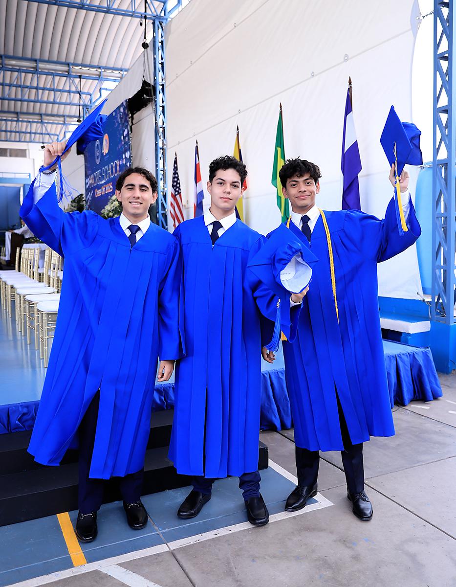 José Andrés Martínez, Danilo Alvarado y Diego Ortez