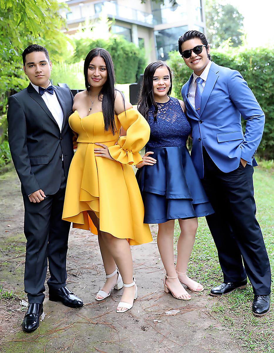 Hermán Jimenez, Mariely Amador , Monica Zavala y Juan José Guzmán