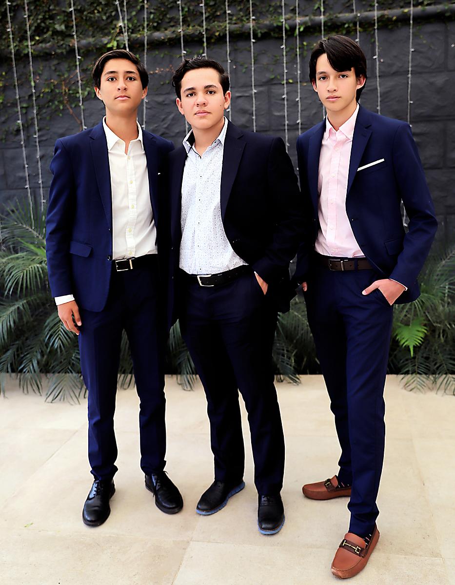Luis Javier Midence, Josemaria Martínez y José Gabriel Keeham