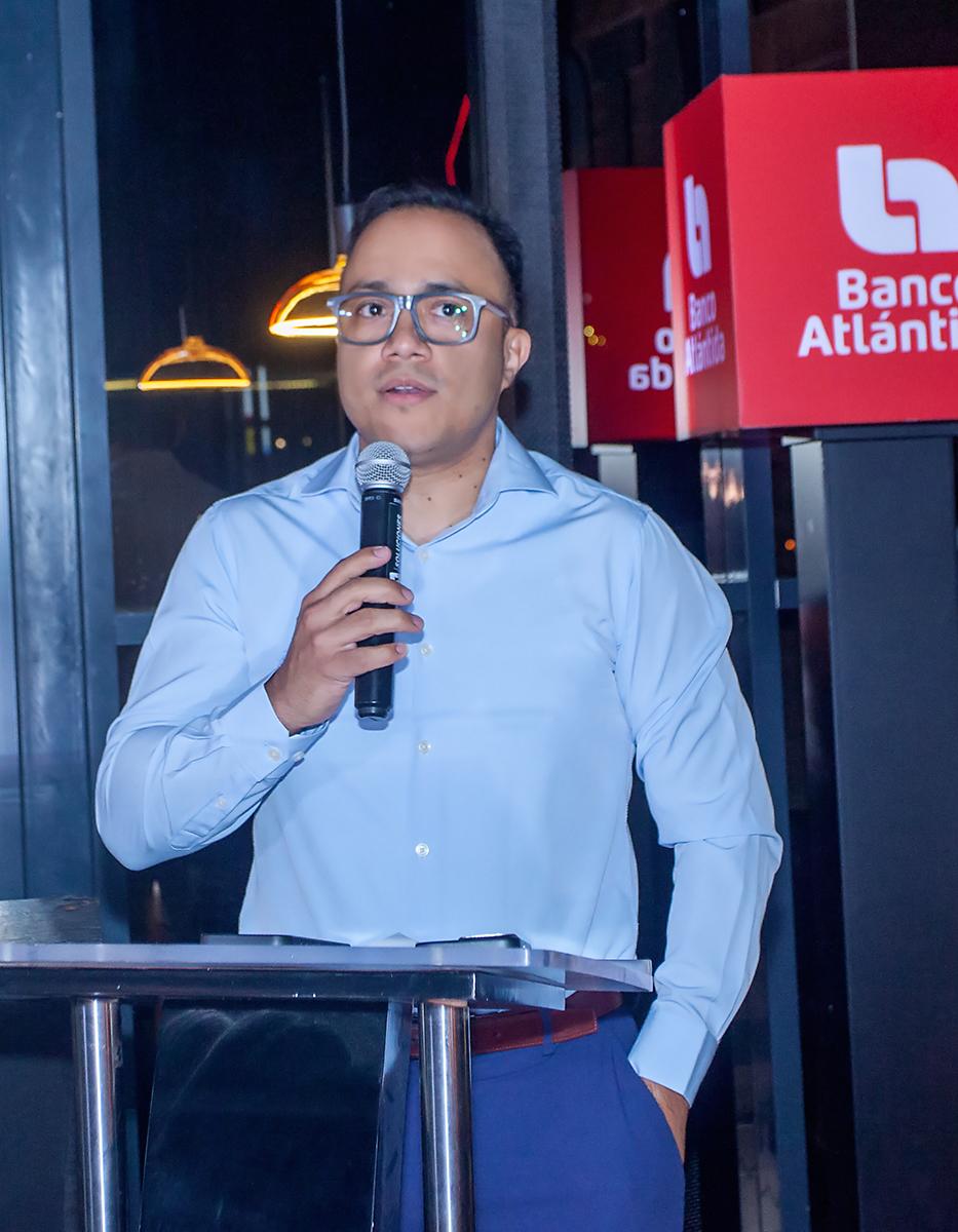 David Rivera de Banco Atlantida.