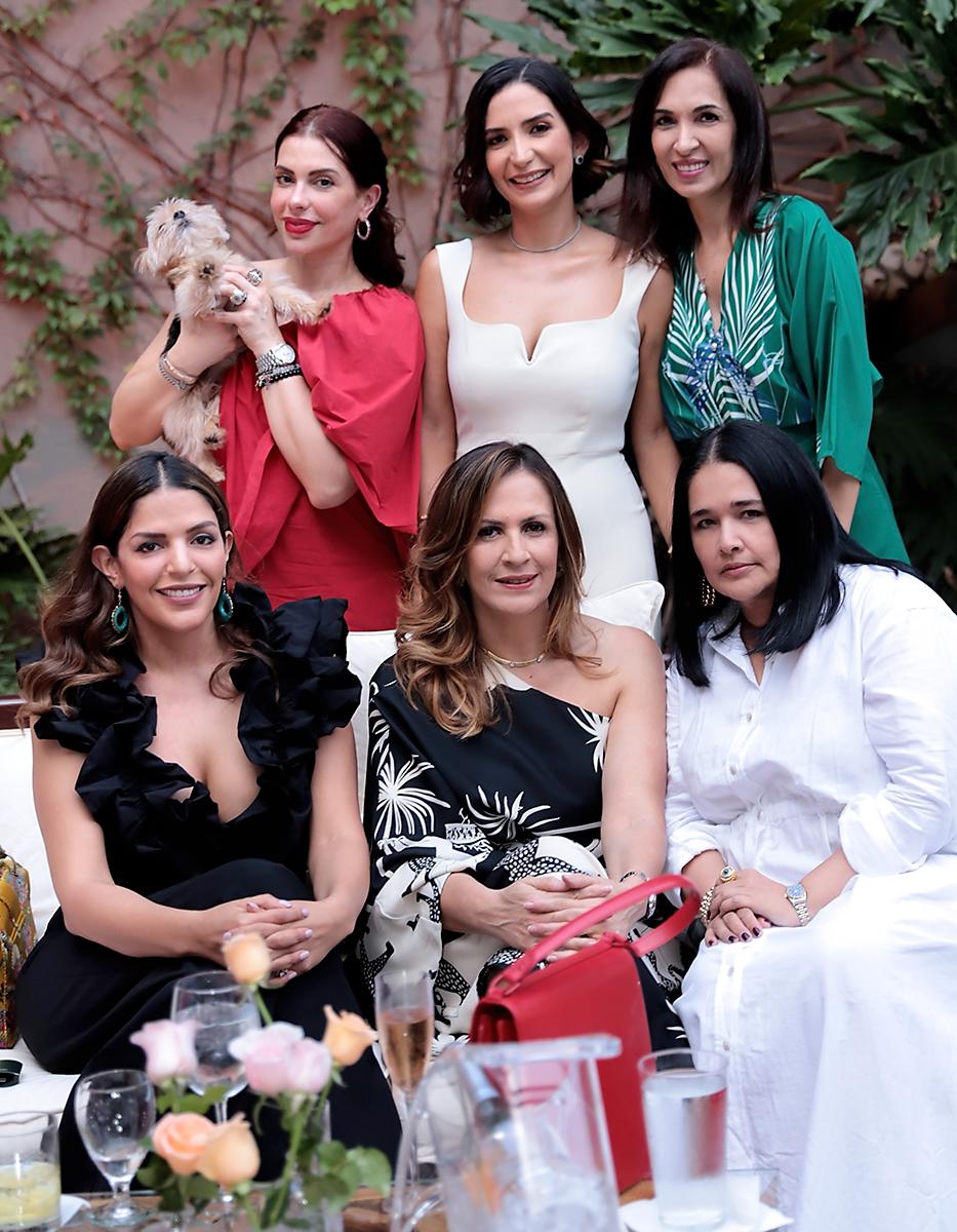 Karla Massu, Mónica Lama, Rania Sabat, Carmen Dánzilo, Karla Toledo y Rosario Andino.