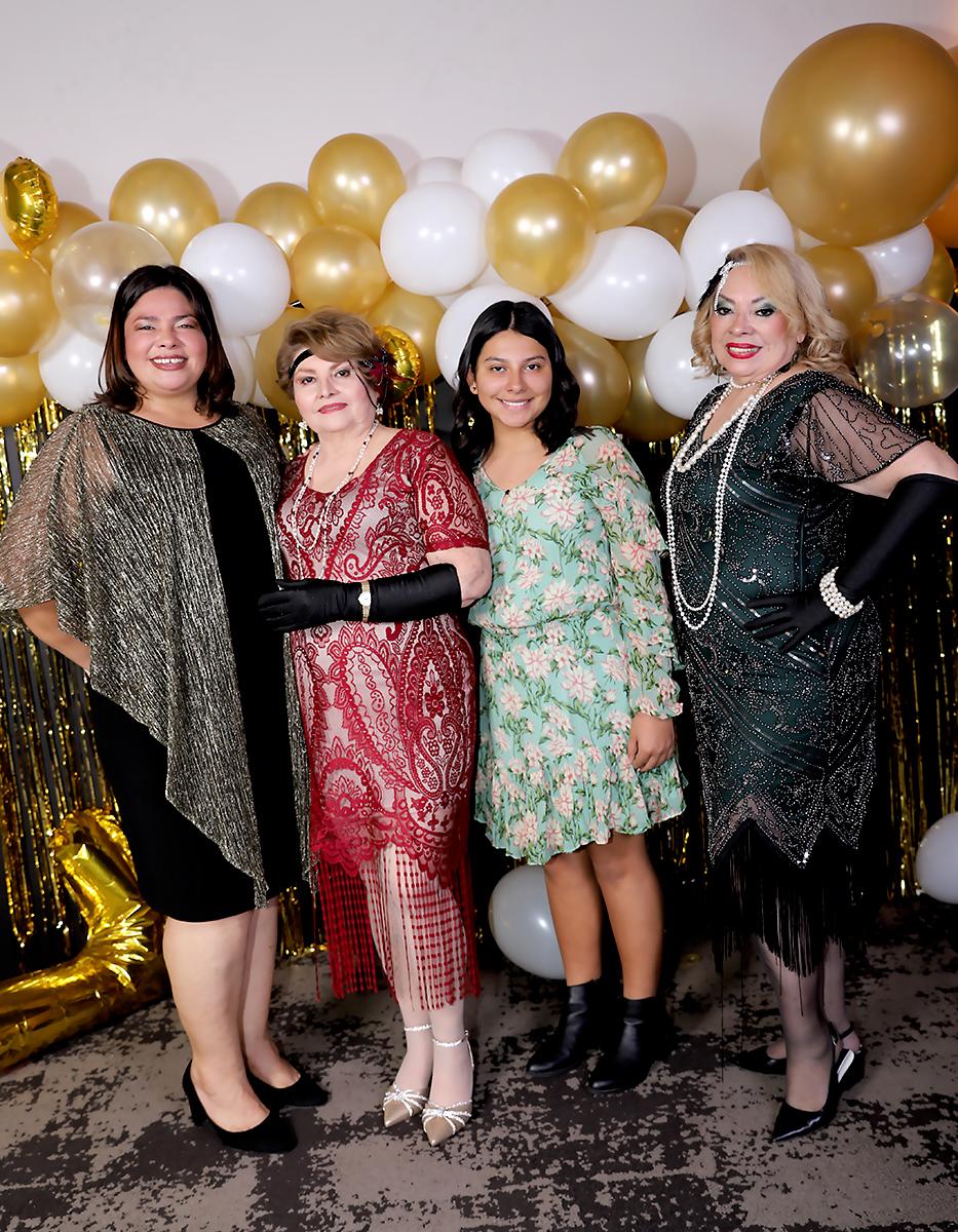 Suhellem Galeas, Aurora Guerra, Juliett Rivera y Sara Guerra. 