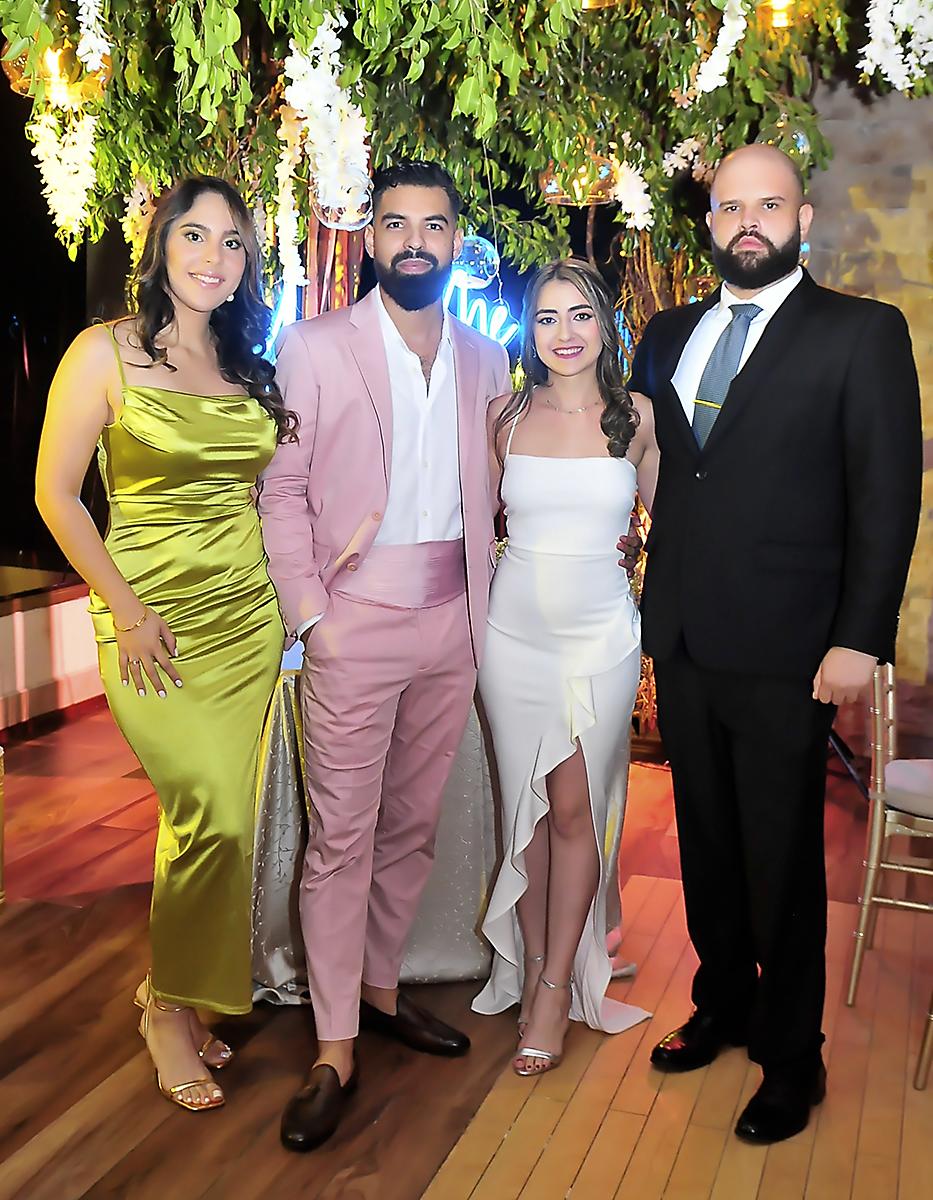 Cinthia Hernández, Kirt Merren, Karime Canahuati y David Arias.