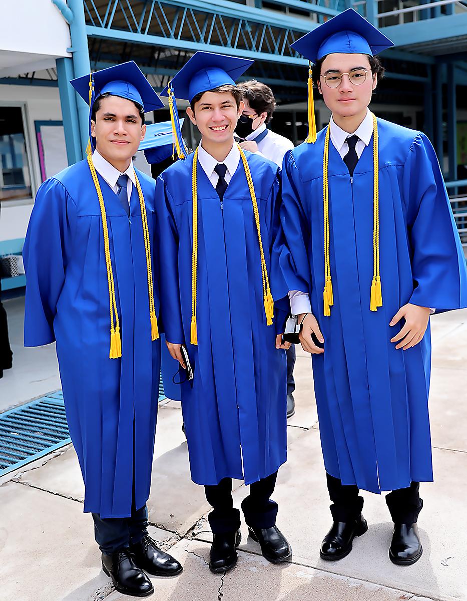 Gabriel Juárez, Julio Zepeda y Rodrigo Alfaro
