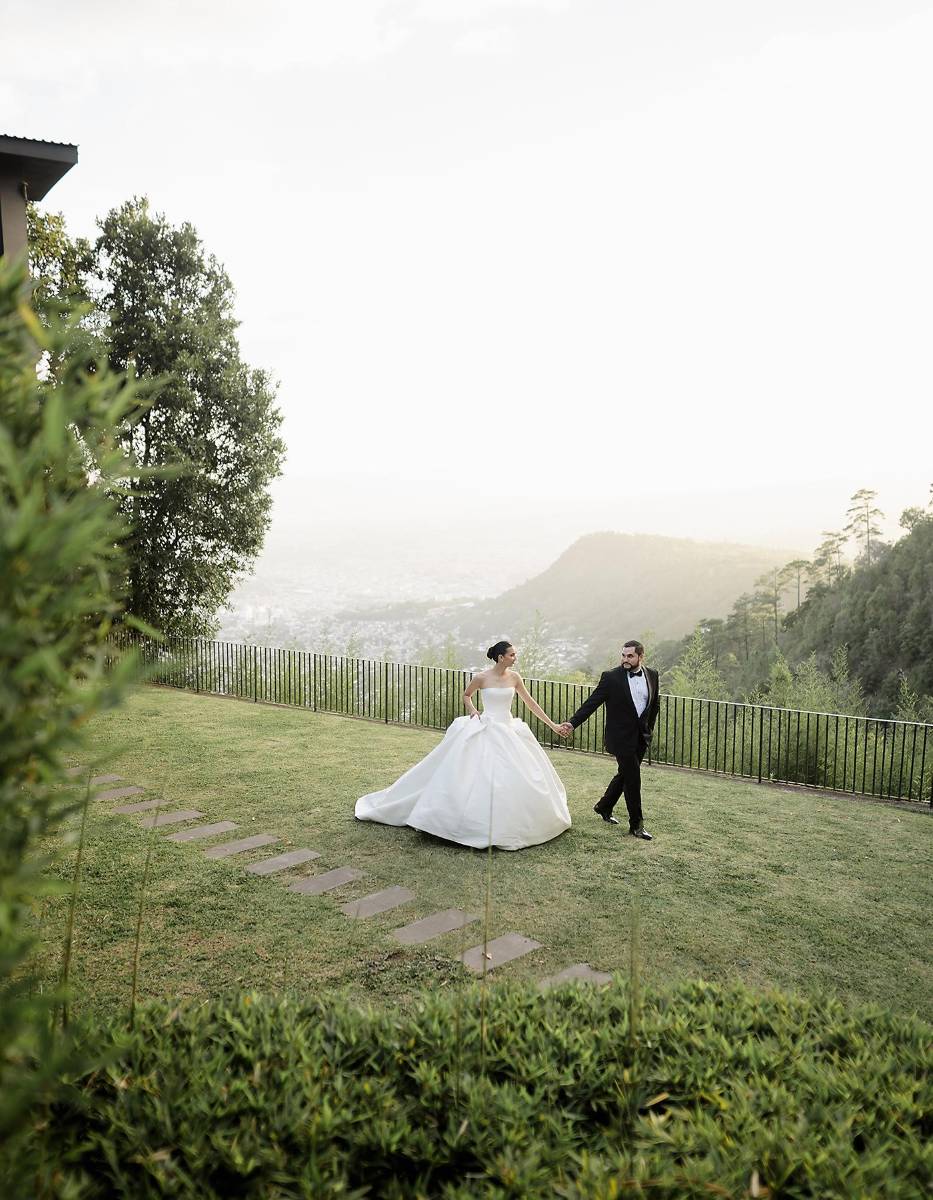 Después de la misa los novios disfrutaron de su fiesta en La Cumbre