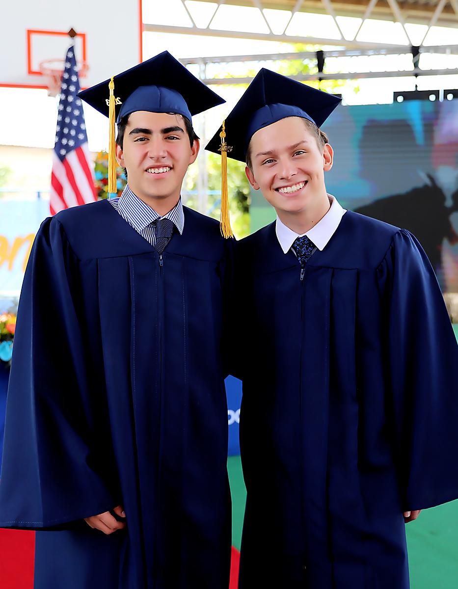 David Blanco y Oliver Sanders