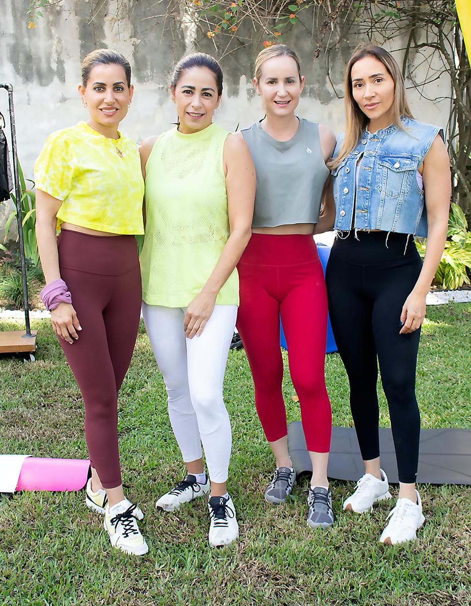 Erika Andonie, Tricia Matuty, Yanira Bendaña y Karla Villar.