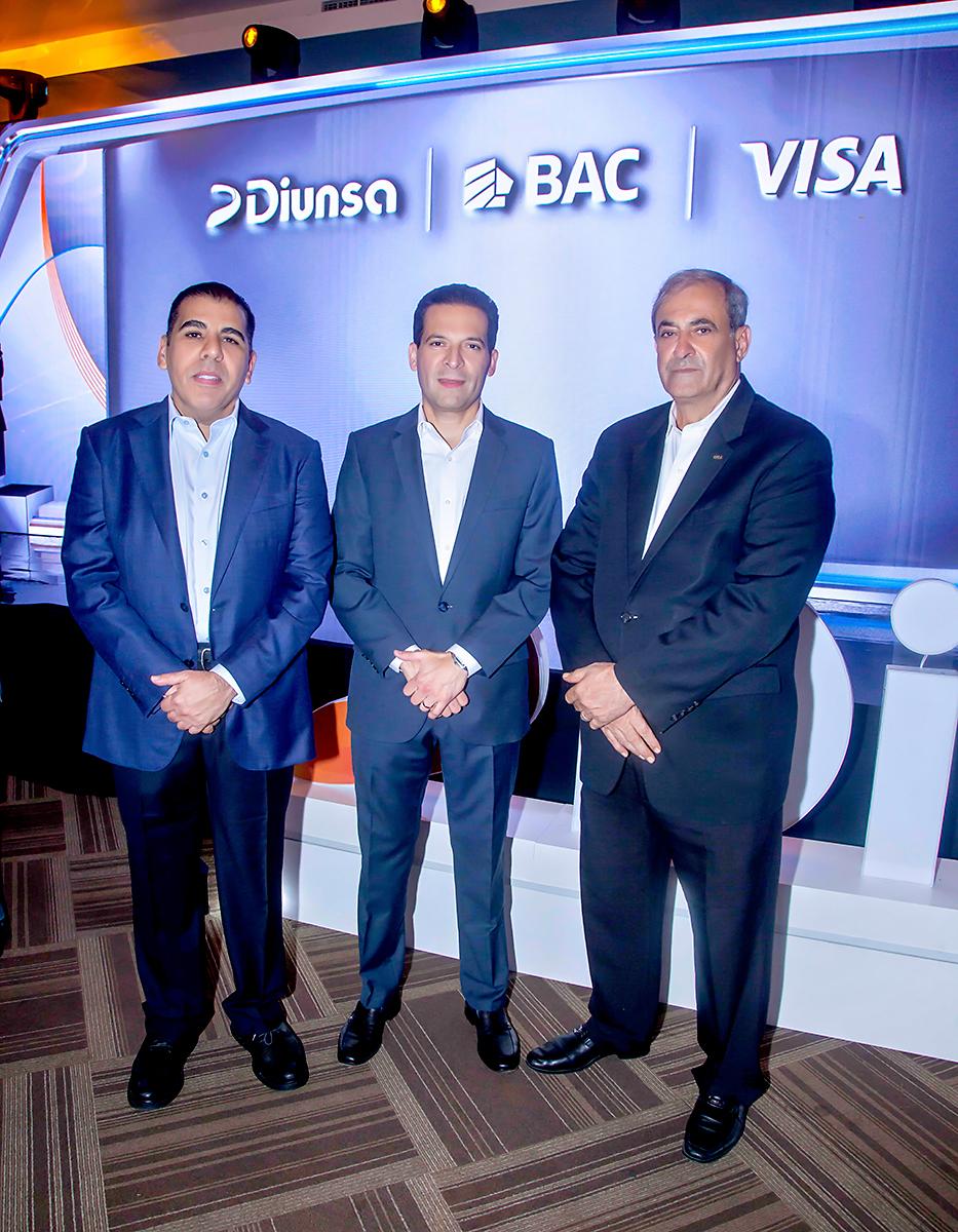 Mario Roberto Faraj, Carlos Handal y Karin Qubain.