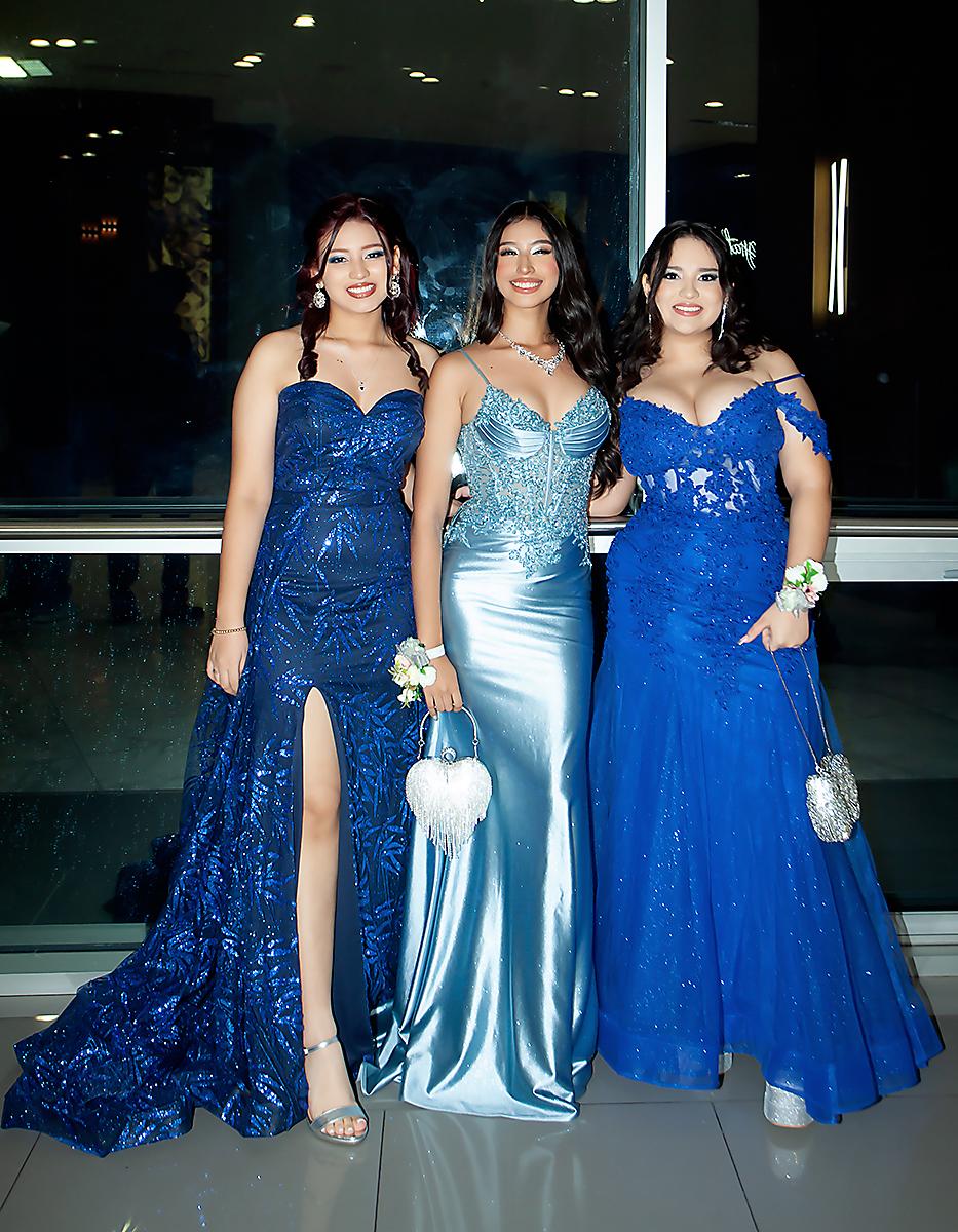 Farah Perdomo, Zoé Carrillo y María José Domínguez.