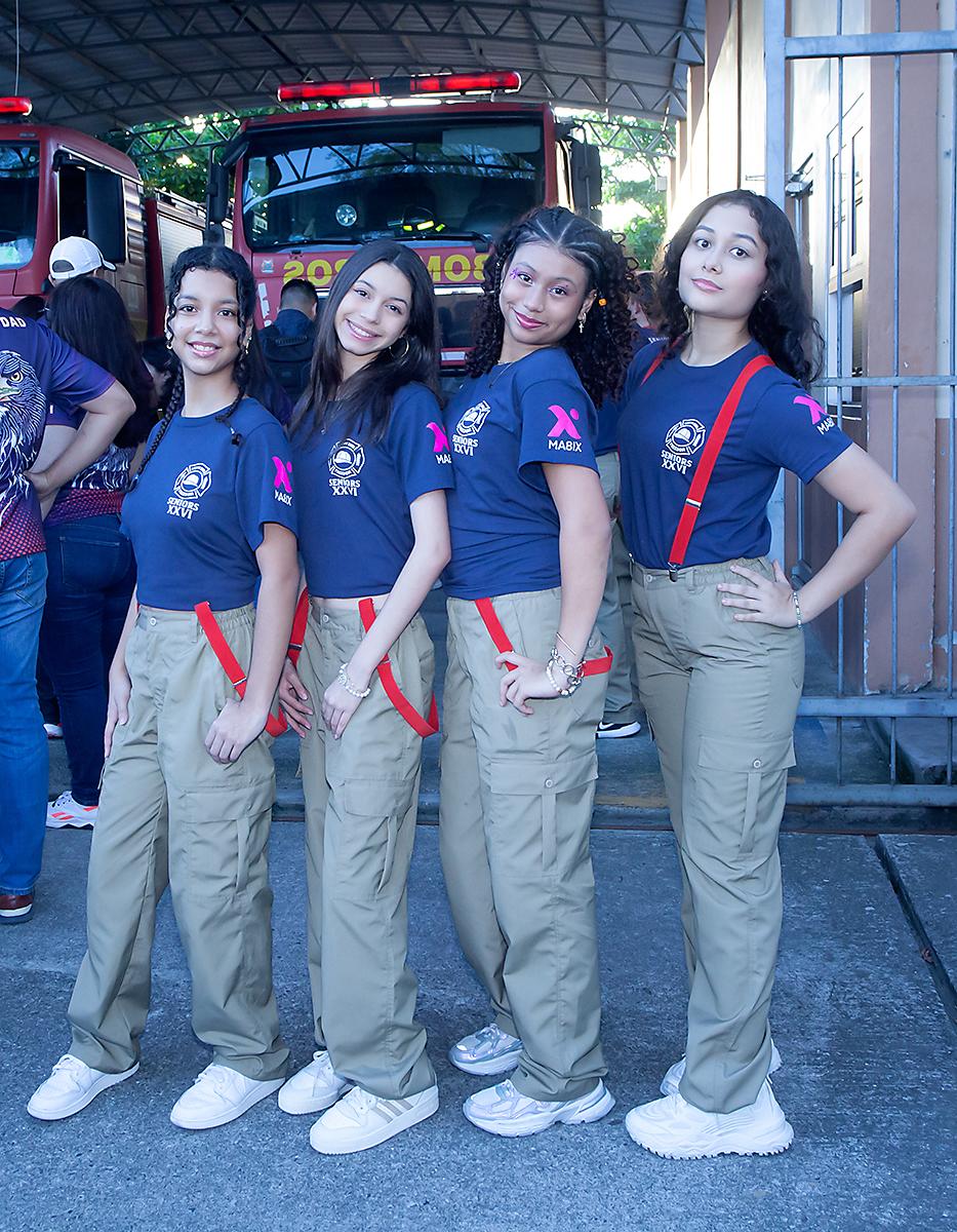 Brianna Noriega, Ana Galindo y Camila María Peña.