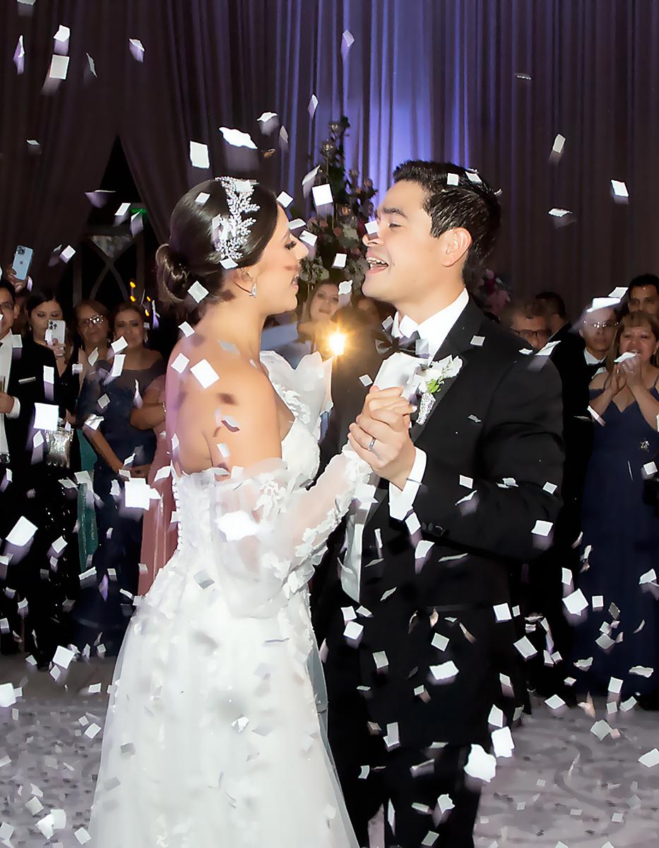 Así fue la boda de Edwin y Gloria