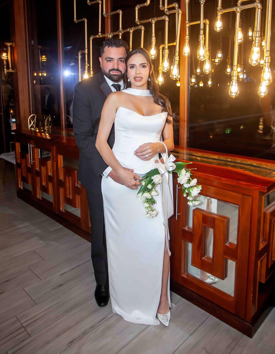 Michael Chahín y Nur Segebre.