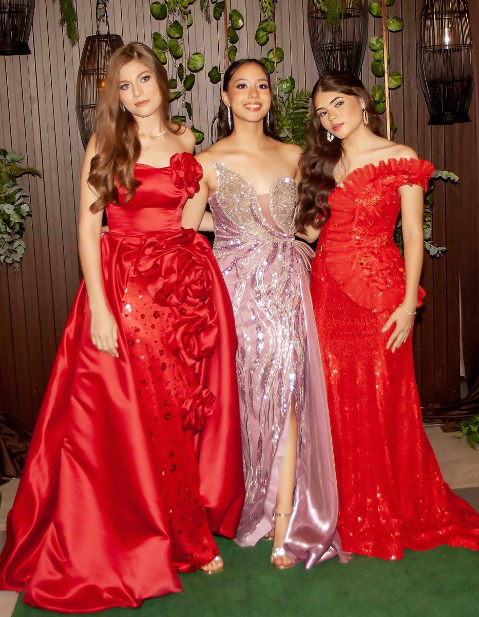 Daira Zavala, Mónika Trejo y Andrea Rivera. 