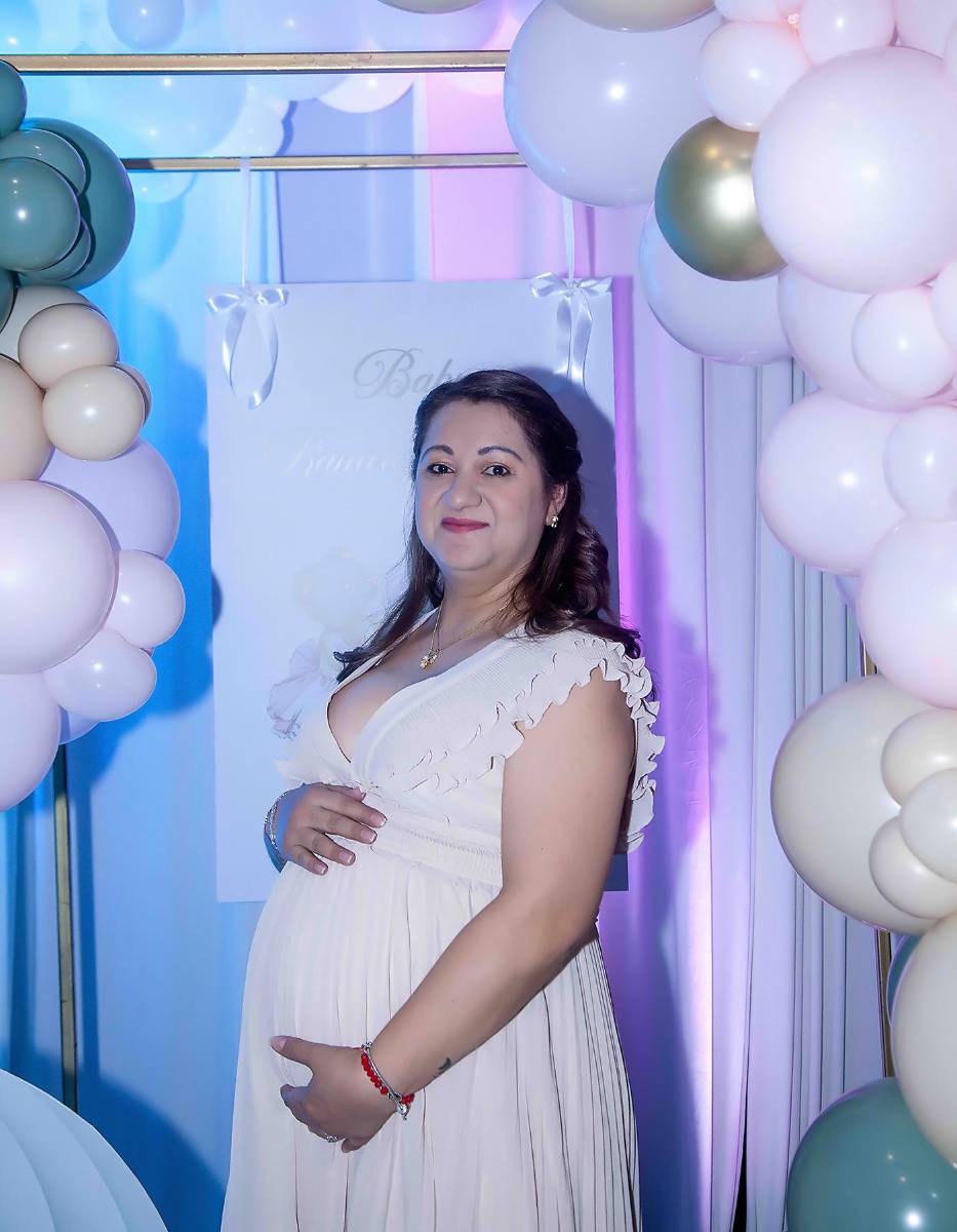 La futura mamá Nora Ester Ibarra de Ramírez.