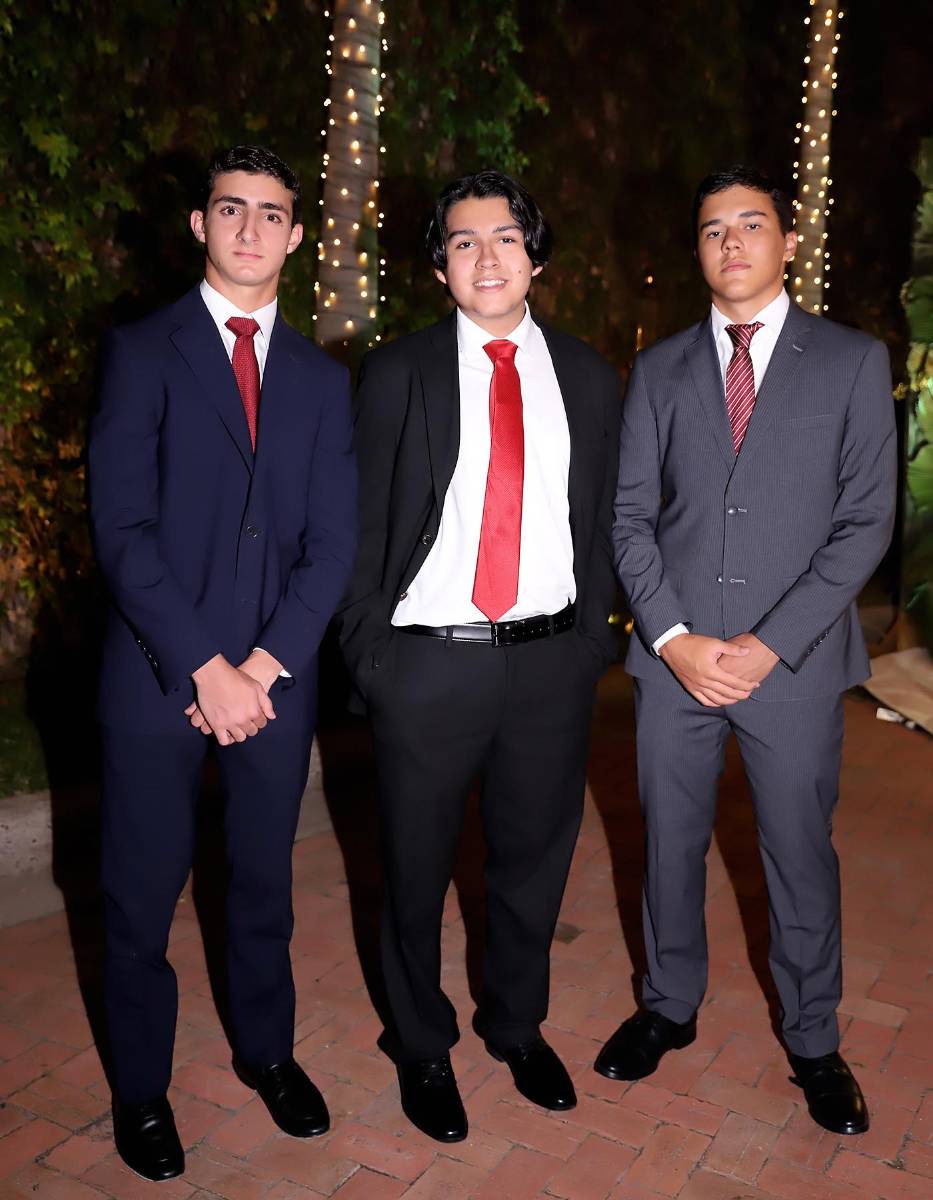 Tomás Simón, Enrique Ramírez y Felipe Oliva.