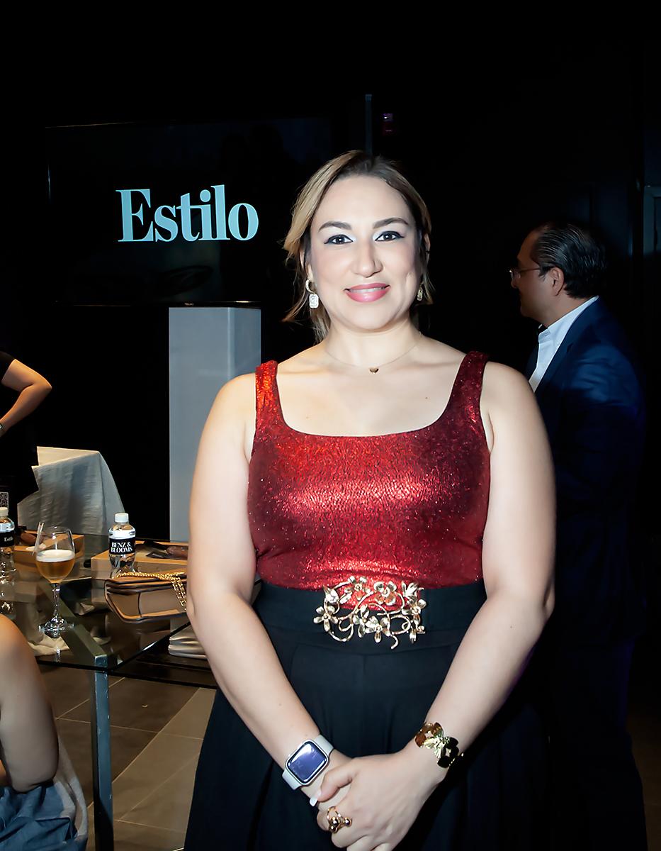 Jazzania Croasdaile, encargada de la sala de ventas en San Pedro Sula, durante su participación.