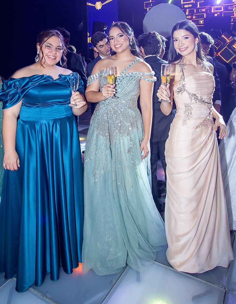 María José Brito, Ariana Suazo y María Fernanda Mejía.