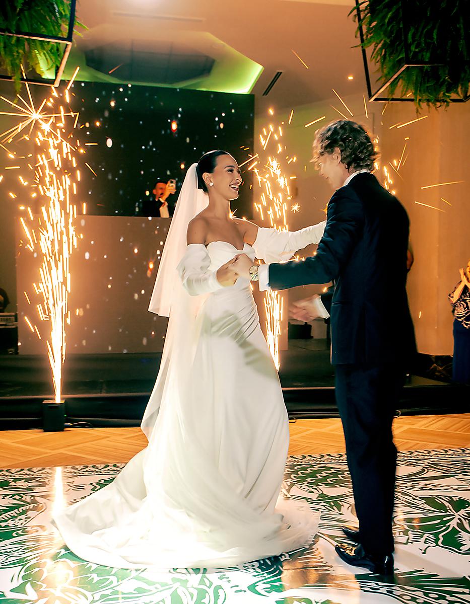 Recepción de la boda de Gregory Hein y Beatriz Barletta