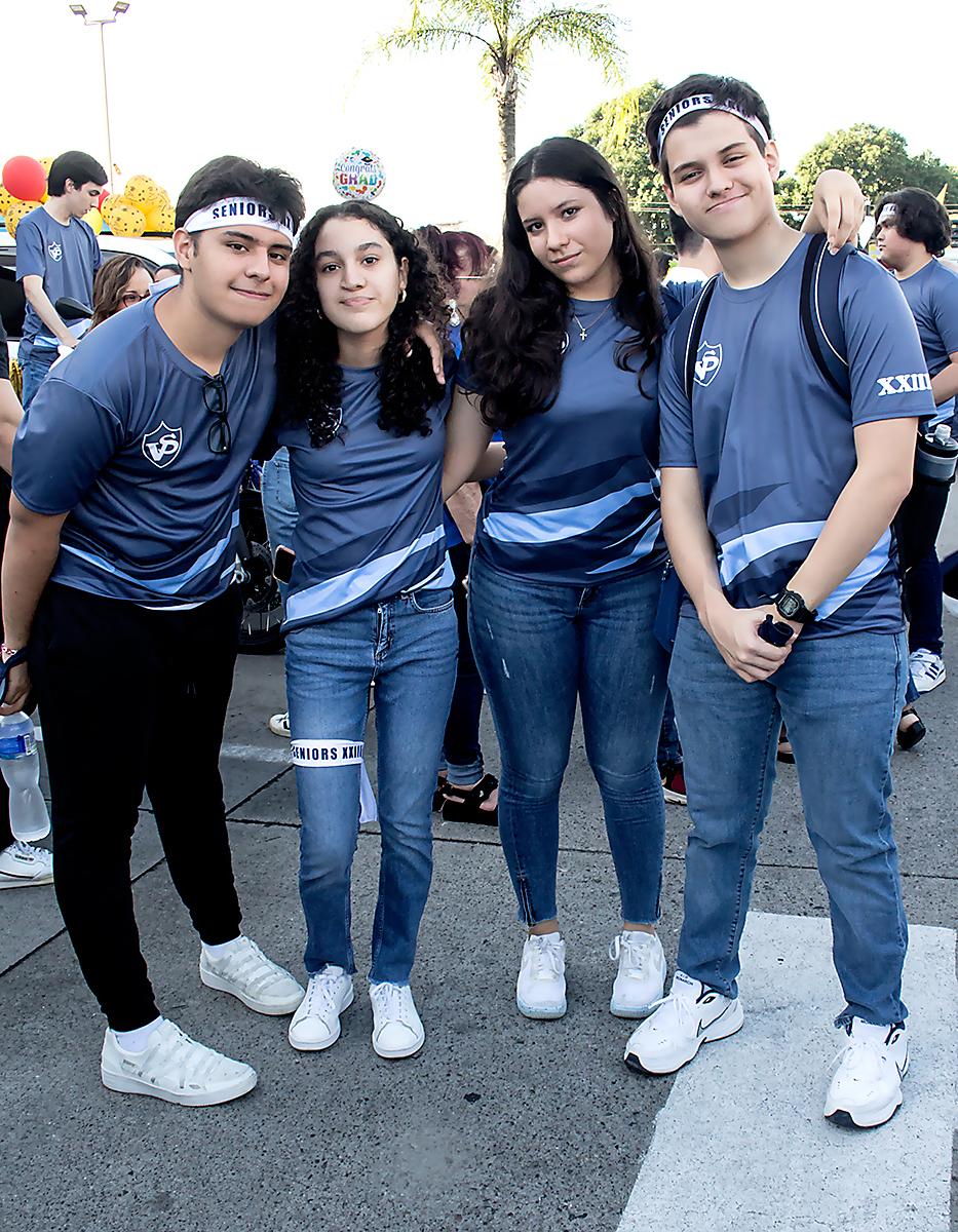 Efraín Caballero, María Fernanda García, Marcela Morenoy Jorge Flores.