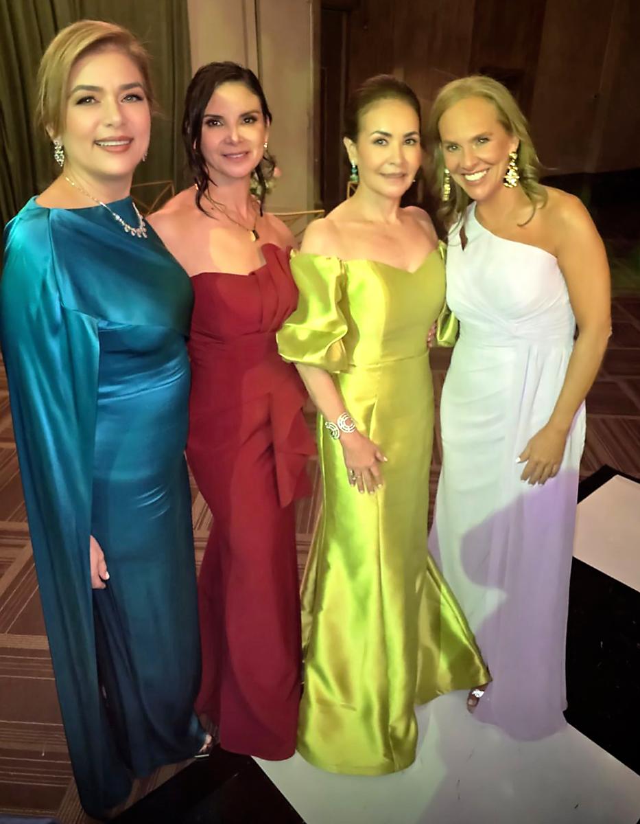 Ruth Marie Sabillón, Mayda Ayestas y Carmen Fernández.