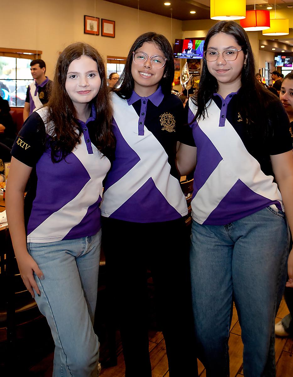 Ana Manzanares, Guityen Funes y Gabriela Rápalo.