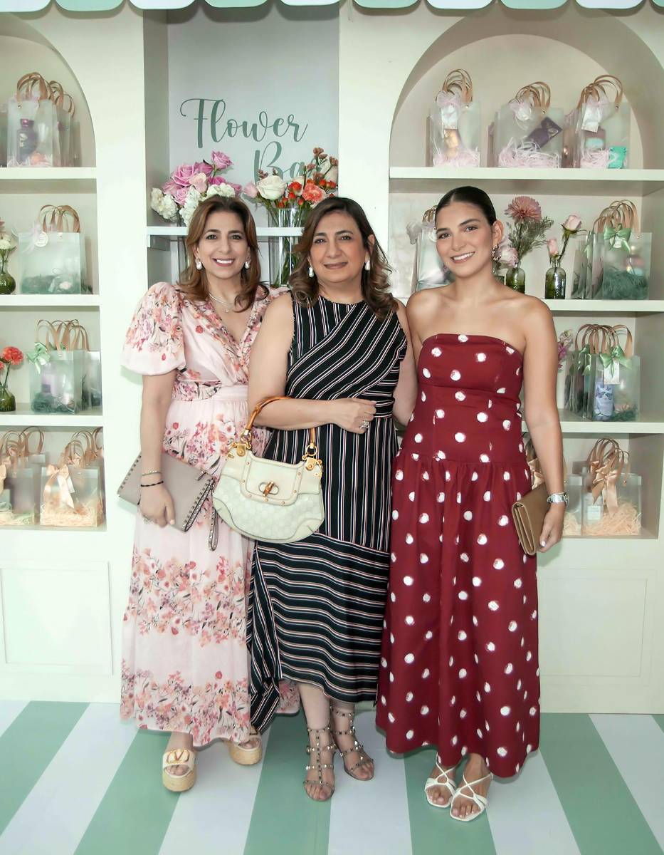 Leyla Faraj, Giselle Mitri y Leyla Faraj. 