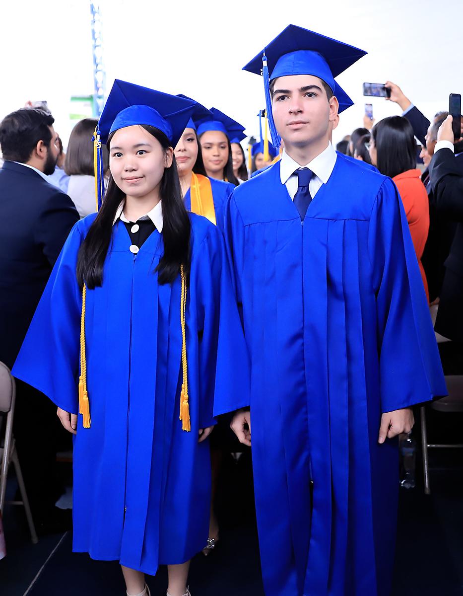 Qiting Huang y Joaquín Salgado