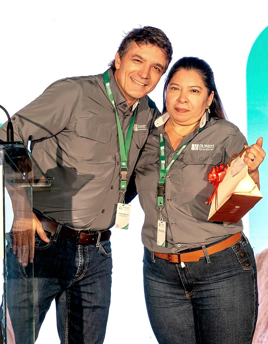 Andrés González y Aurelia Fuentes.