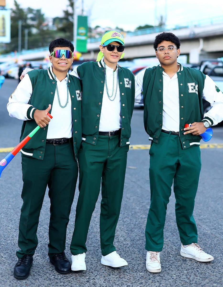 Ariel Valladares, Luis Oseguera y Josué Ordóñez