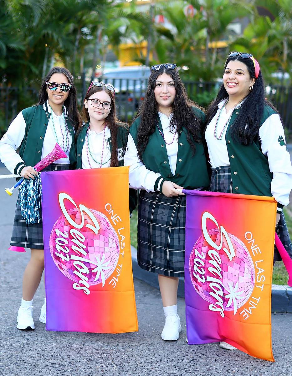 Viviana Barahona, Liz Álvarez, Sayda Castillo y Kory Valladares