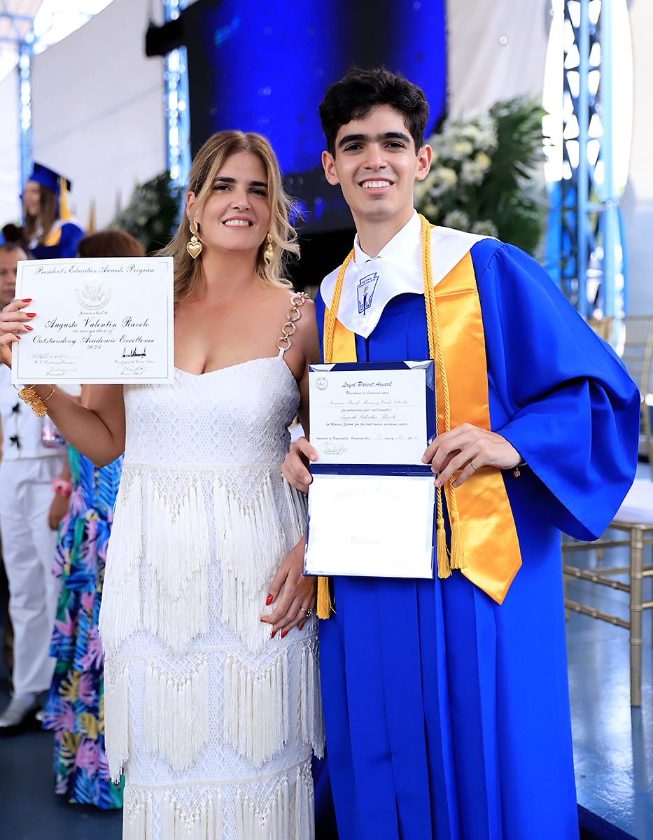 Iovanna Ravelo con Augusto Valentín