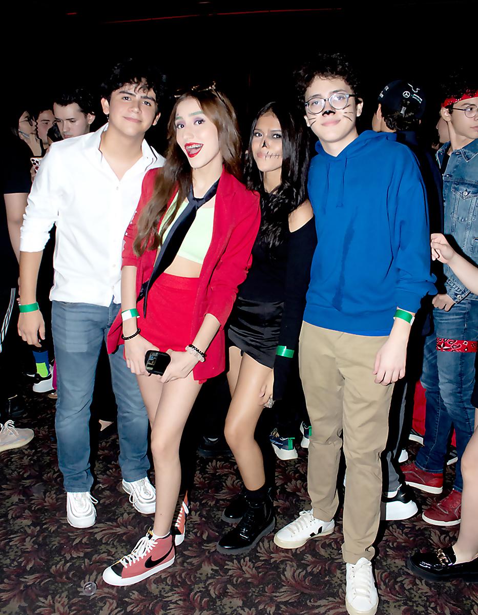 Juan Amaya, Andrea Ramos, Adriana Paredes y Jorge Castejón.