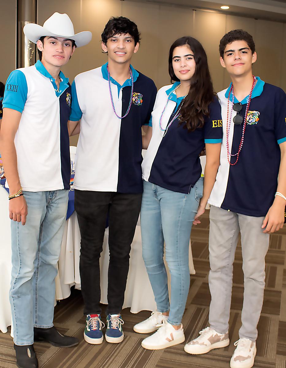 Sebastián Jaar, Valentina Matuty y Pablo Quintana.