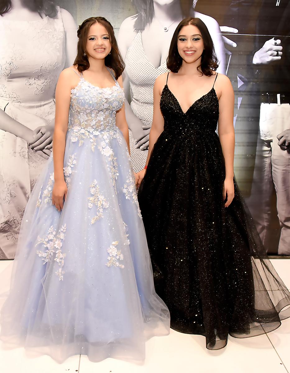 Ashley Mármol y María José Zúniga