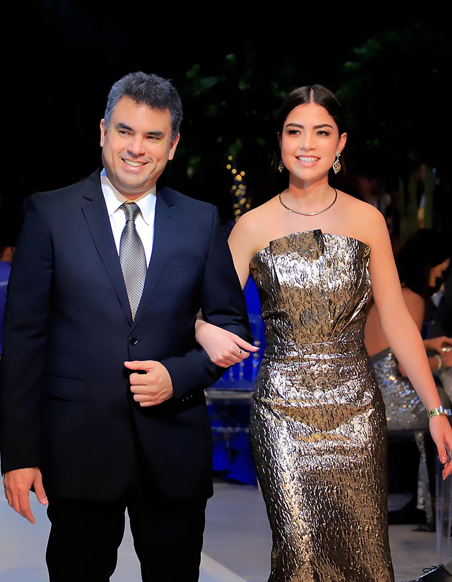 Beno e Isabella Sofía Micheletti.
