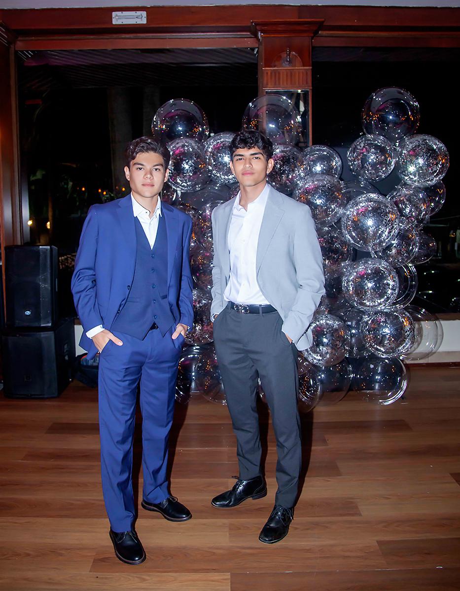 Mario Larios y Santiago Portillo