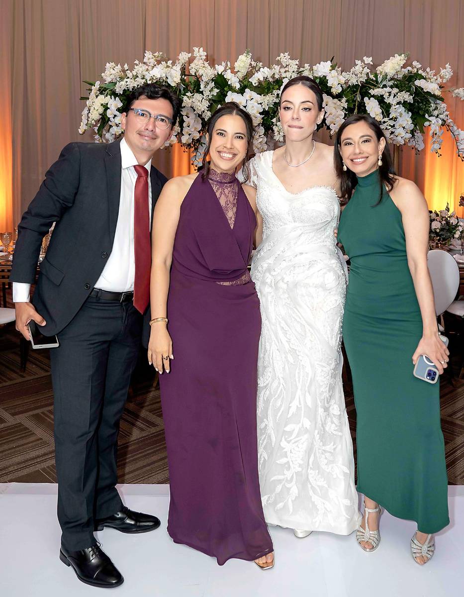 Así fue la boda de Liz Bendeck y Abdalla Bandak