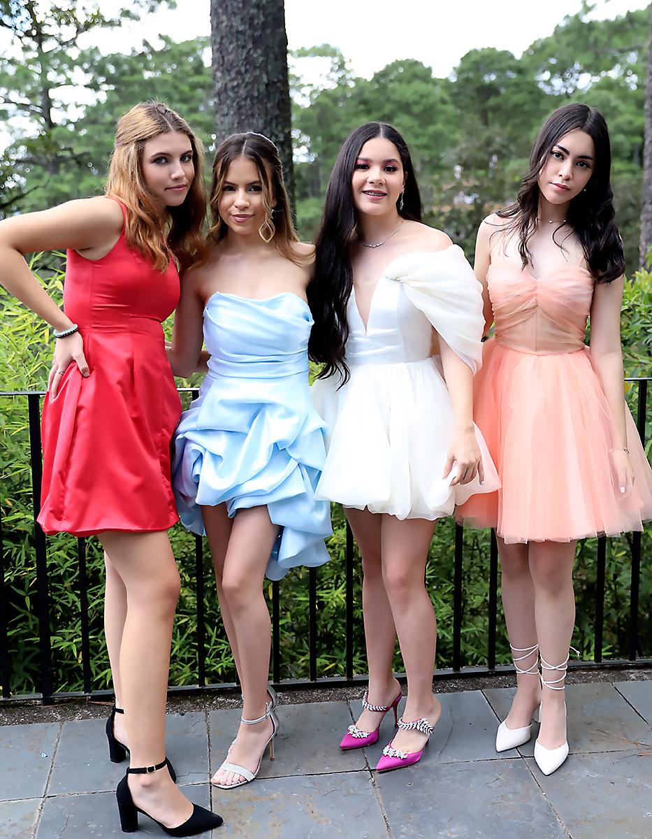 Valeria Fedeli, Tete Cerrato, Isabella Avilez y Gracia Bermúdez