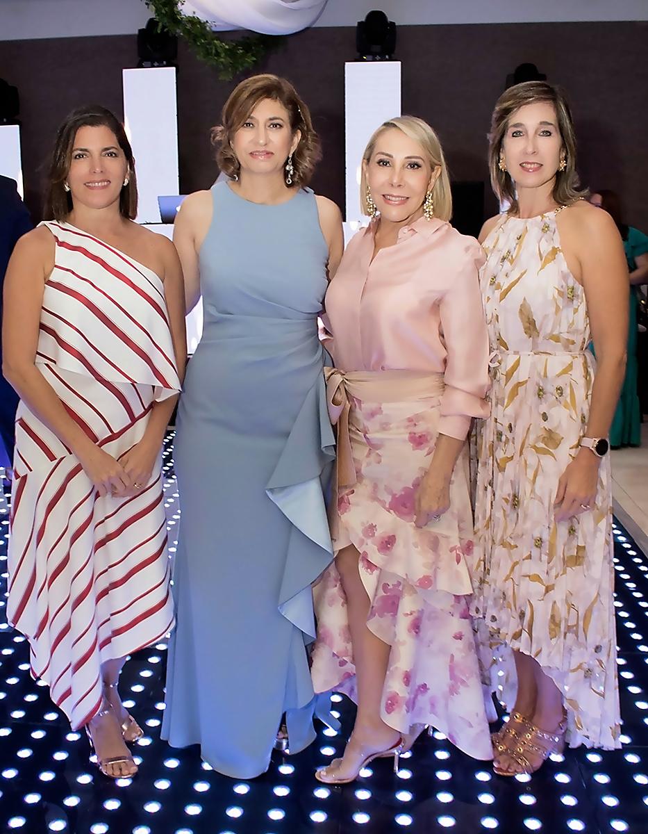 Verónica Chicas, Yadira Andonie, Ivonne Mourra y Susy Panting