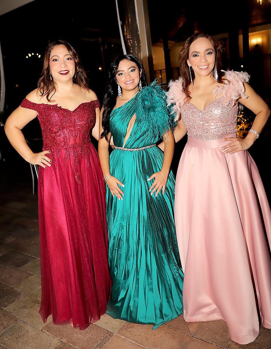 Vanessa Reyes, Jimena Sánchez y Rosibel Cruz
