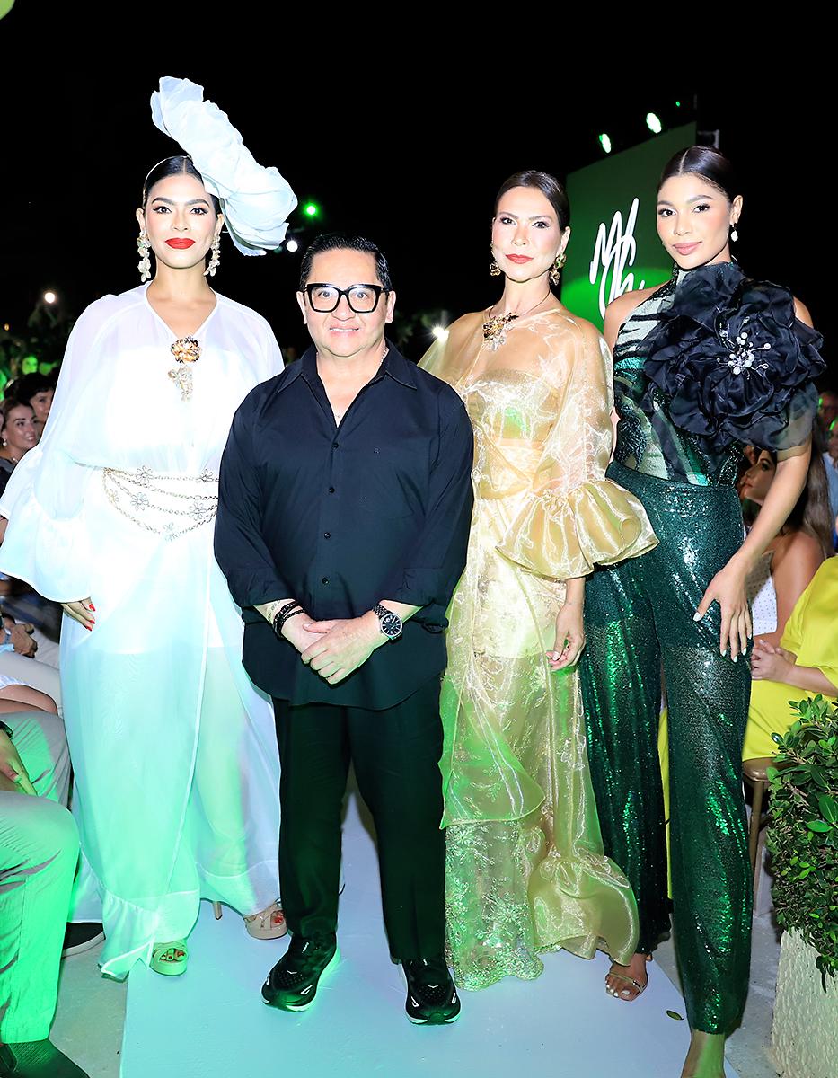 Mar de sombras by Miguel Chong en el Roatán Fashion Show 2025
