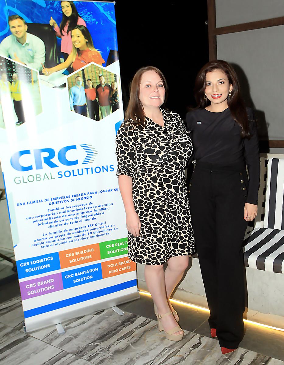 Lisa Meeks y Claudia Colindres.