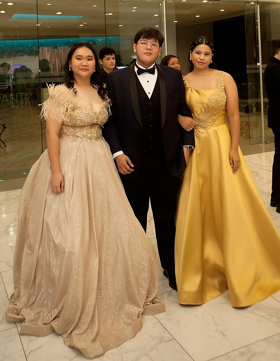 Emily Fonseca, Nahun Jímenez y Cindy Zhu Tan.