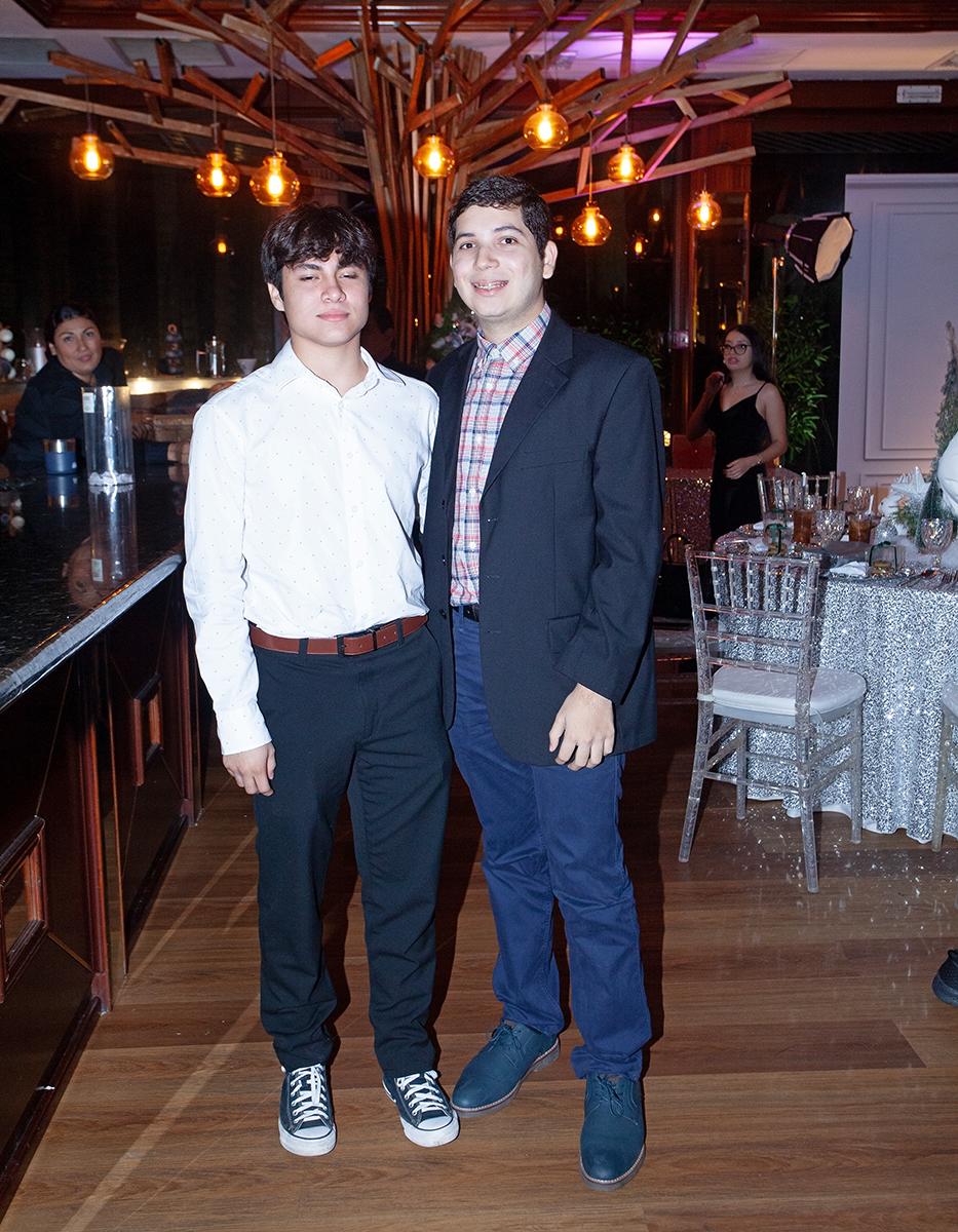 Herman Villanueva y Gustavo Fiallos.