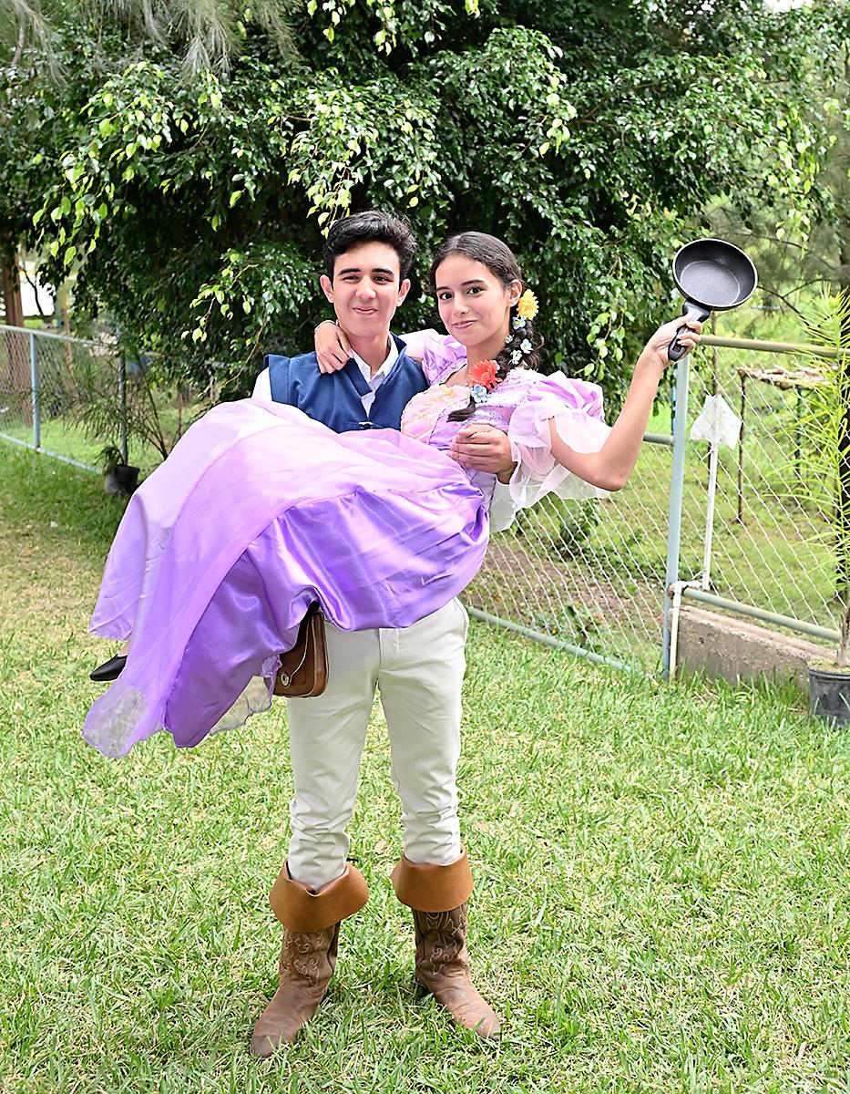 Alessandro Euceda y Ana Isabella Bueso