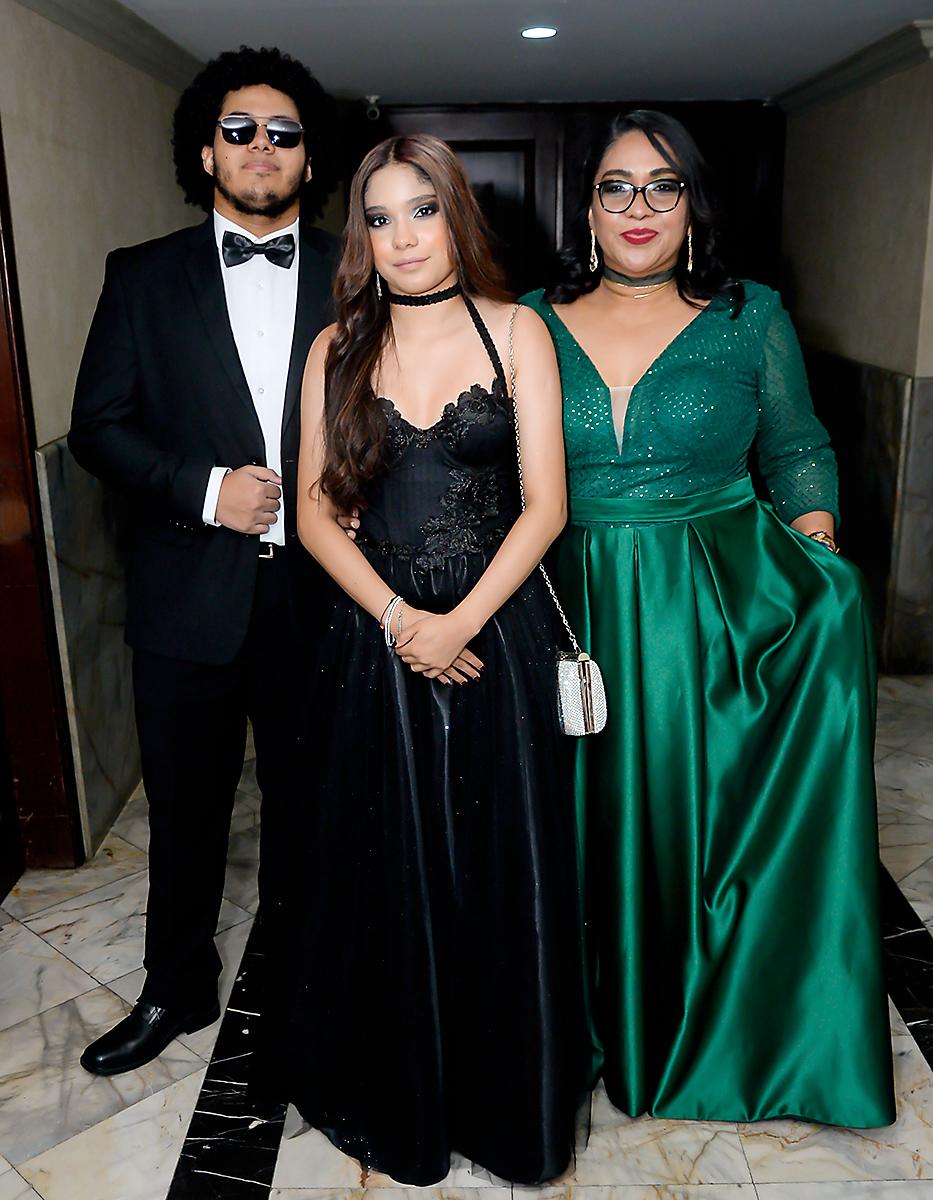 Juan Carlos Griffin, Valerie Griffin y Nohelia Núñez