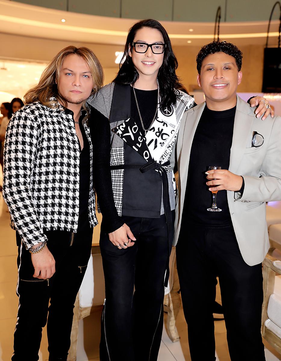 Juan Carlos Salazar, Derek Kattan y Luis Murillo