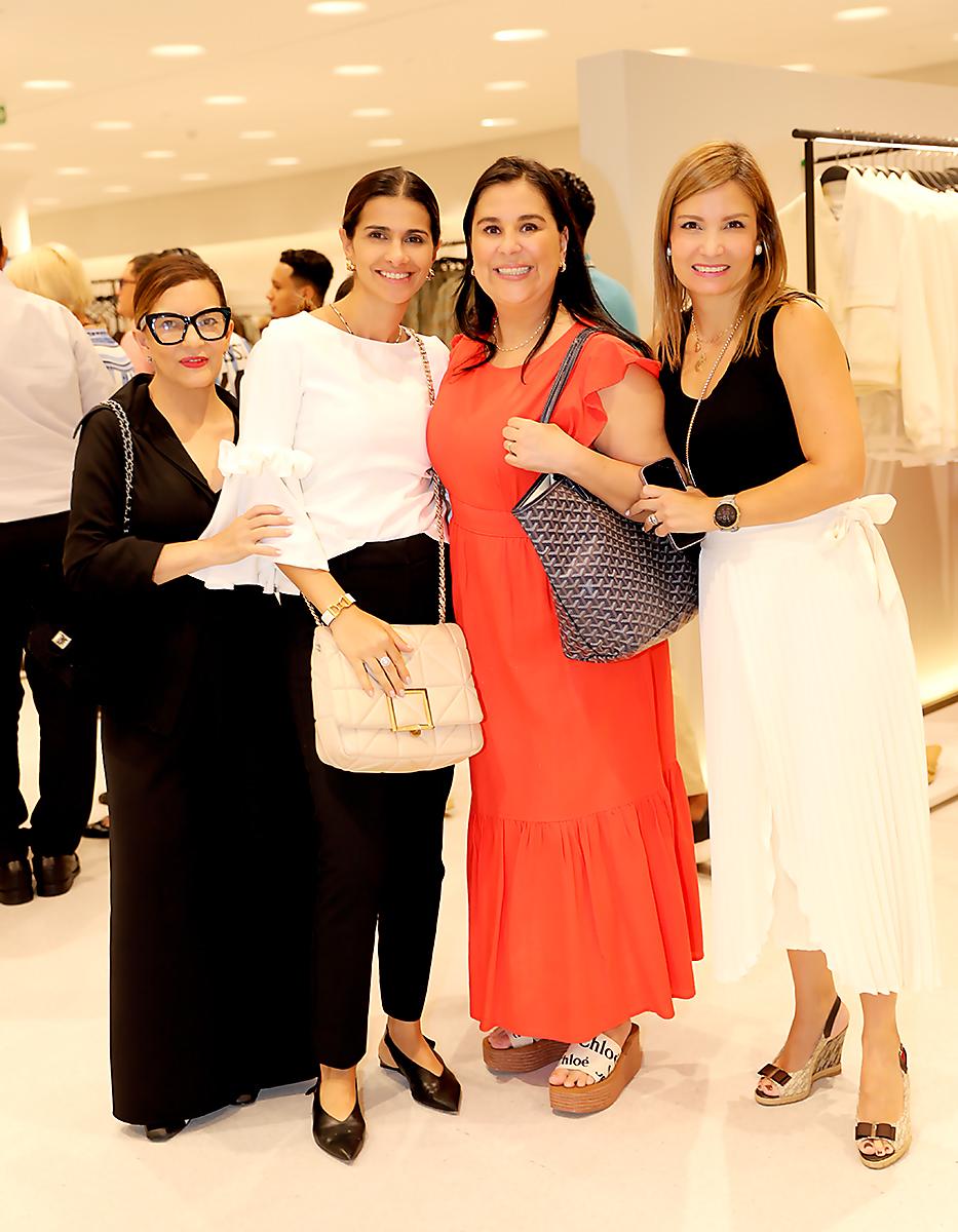Blanca Bendeck, Paola Facusse, Sheyla Peña y Natalia Henríquez