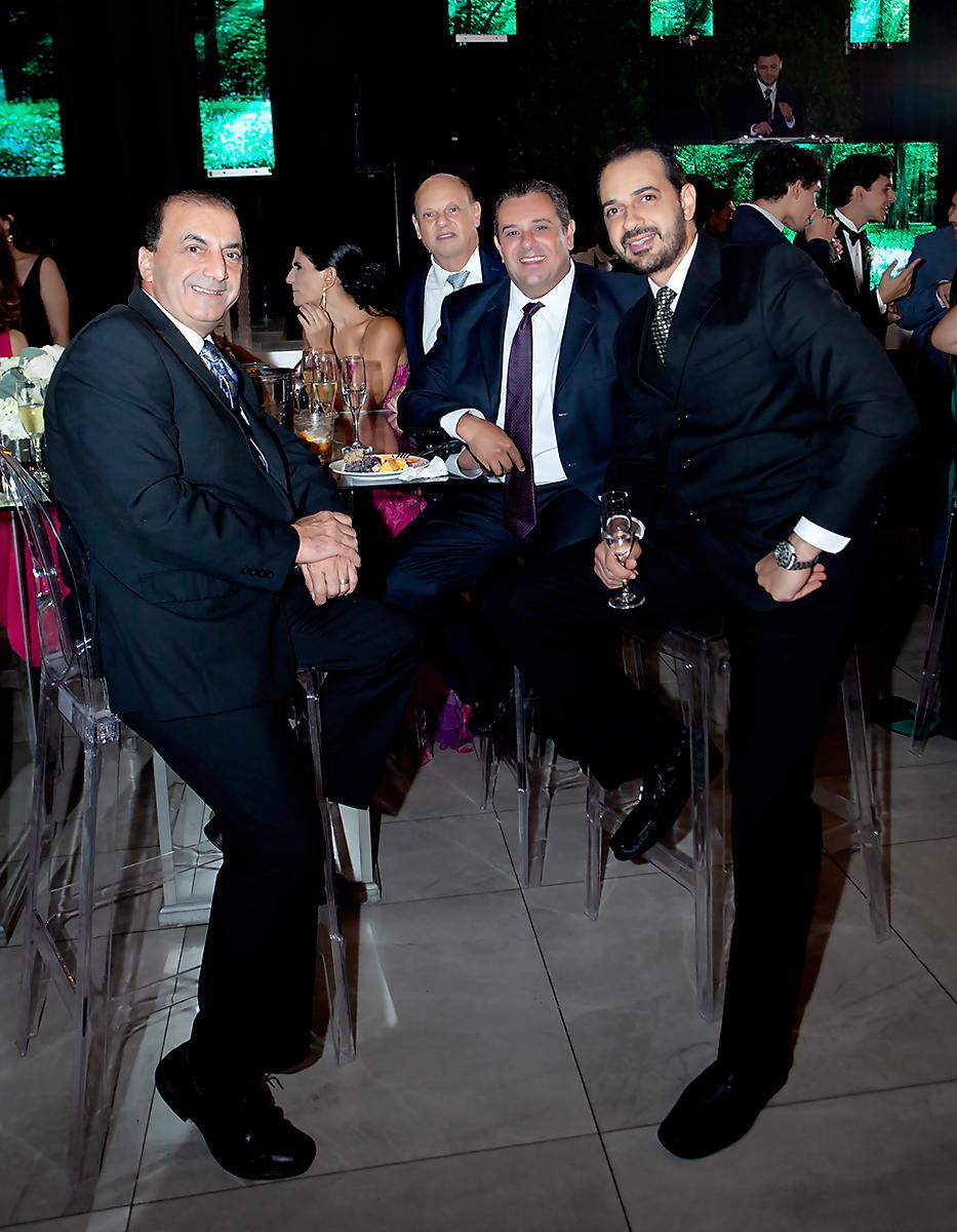 José Jaar, Roger Larach, Raúl Faraj e Ibrahim Musleh.