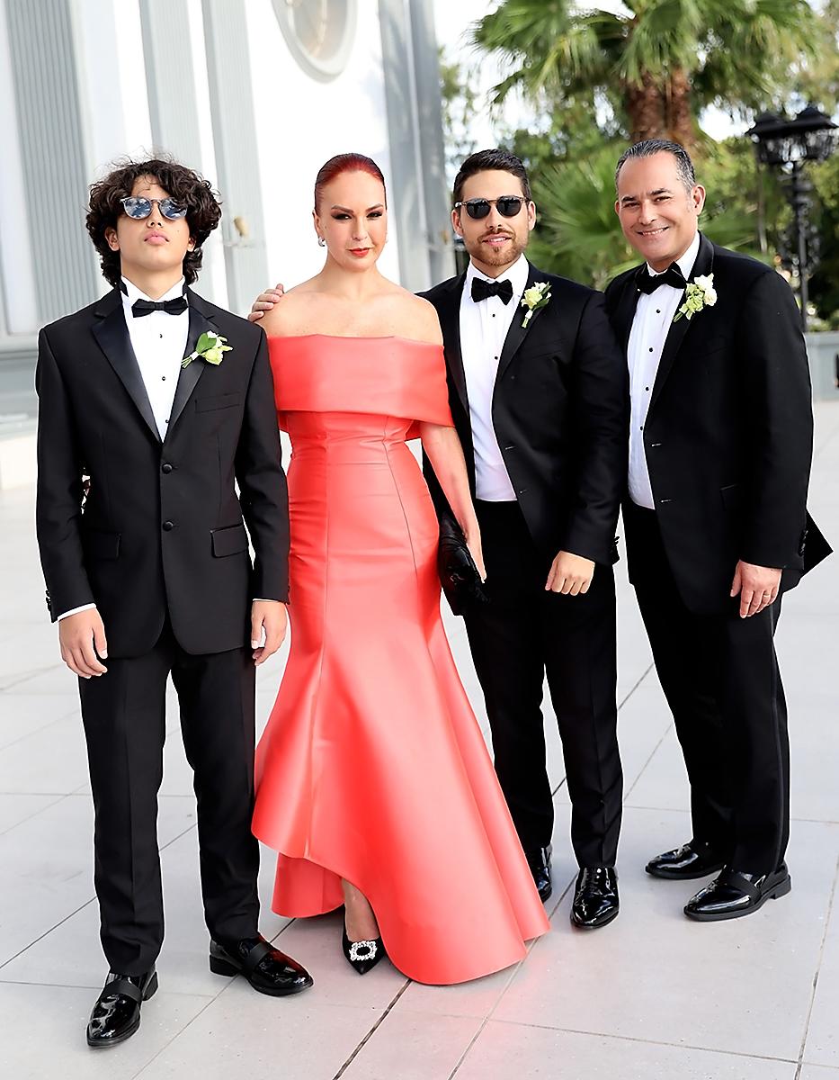 Mirko Jr, Rosamaría, Miro y Mirko Cuculiza